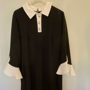 Classic Black & White Karl Lagerfeld Dress